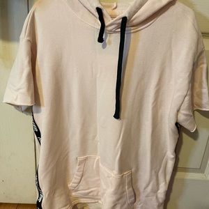 Hoddie Hollister short sleeve pink small